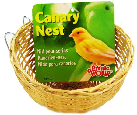Living World Wicker Canary Nest-1 count-